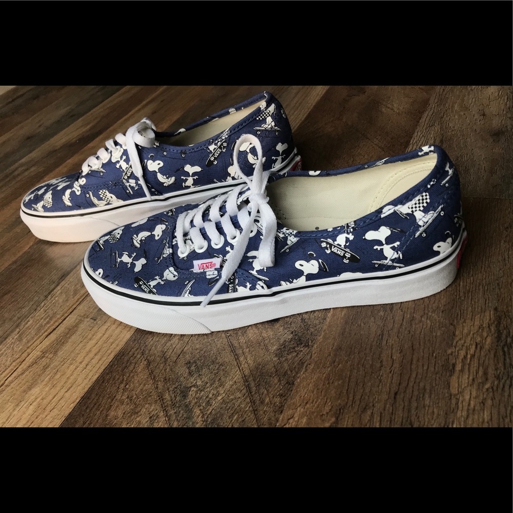 Authentic Peanuts Snoopy Vans